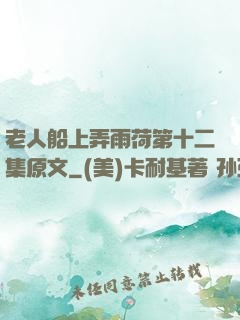 老人船上弄雨荷第十二集原文